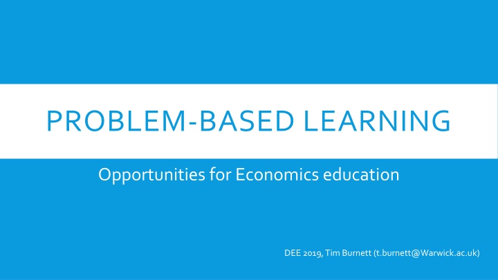 problem based learning