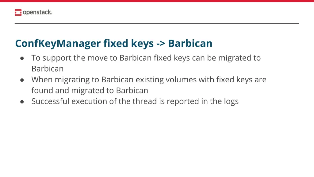 confkeymanager fixed keys barbican to support