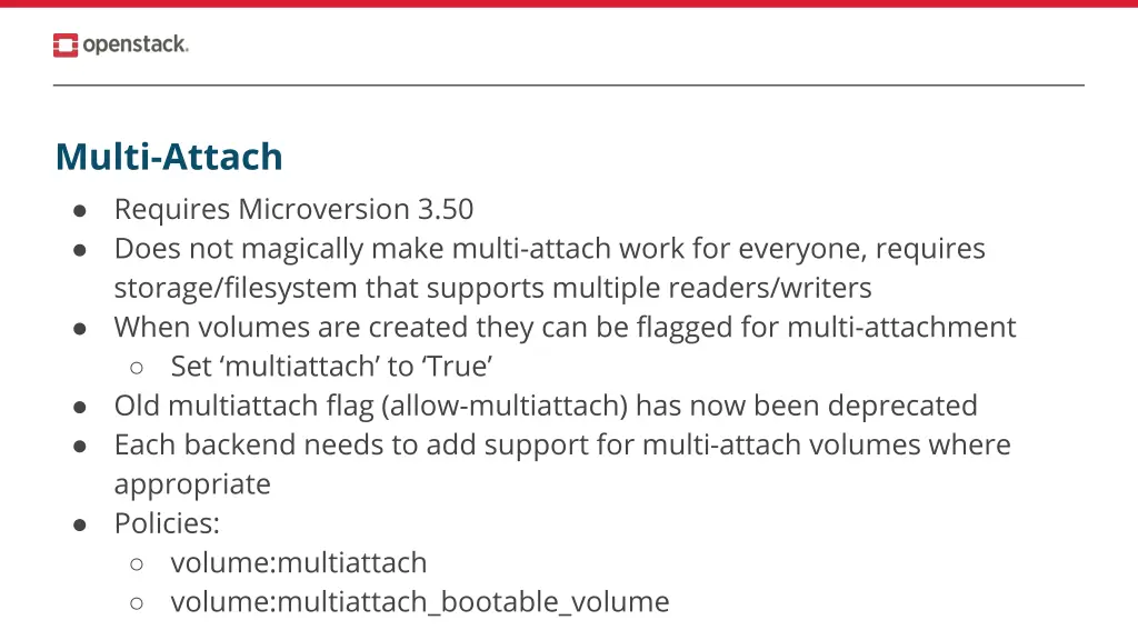 multi attach requires microversion 3 50 does
