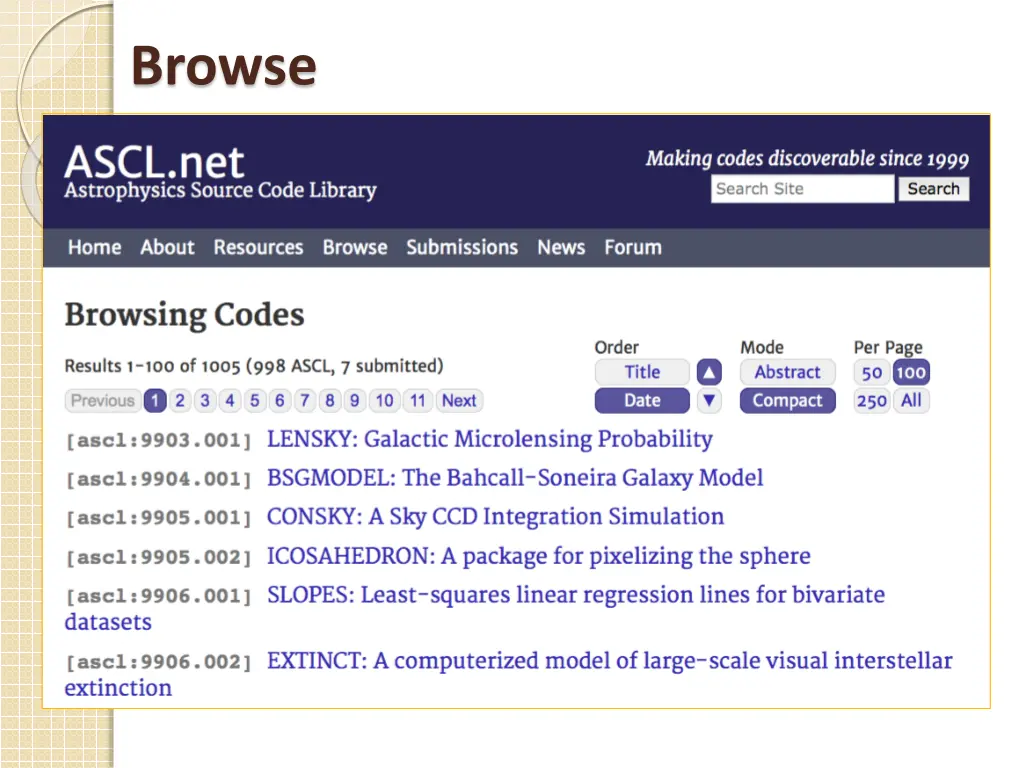 browse