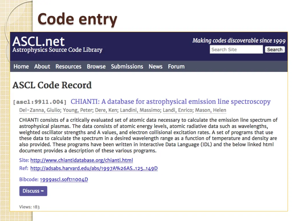 code entry