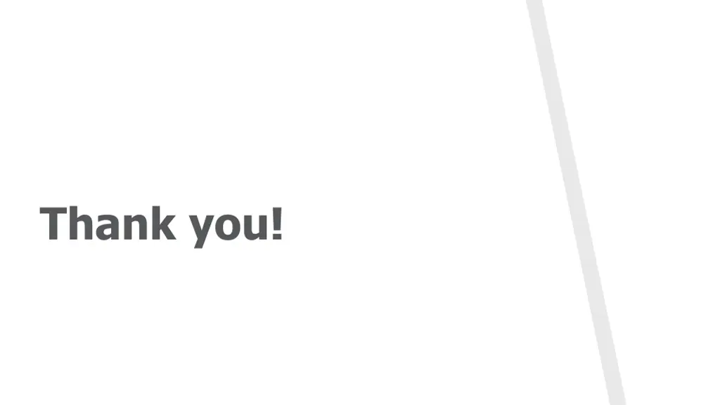 thank you