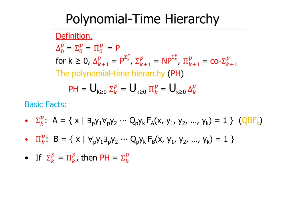polynomial time hierarchy 14