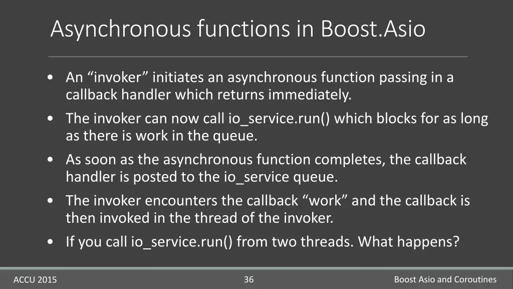 asynchronous functions in boost asio