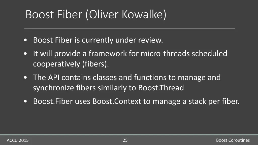 boost fiber oliver kowalke