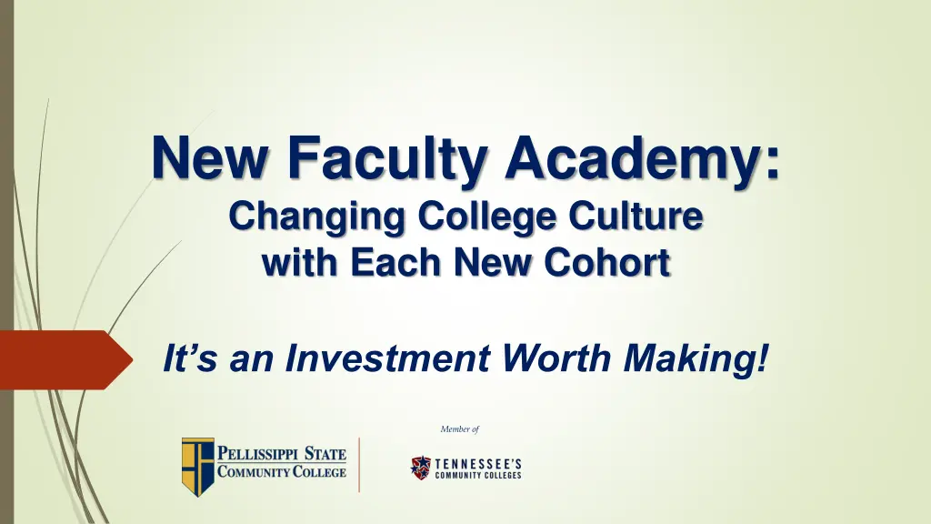 new faculty academy changing college culture with 1