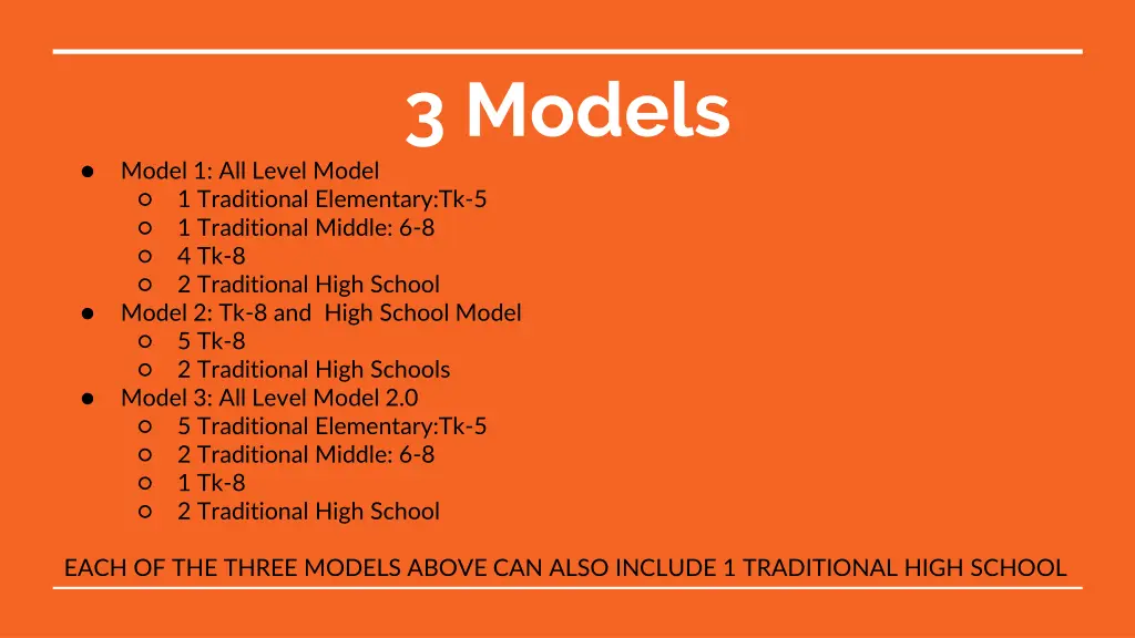 3 models