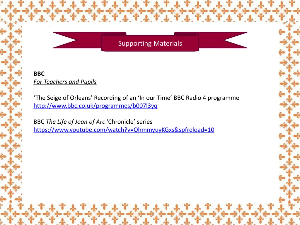supporting materials 2