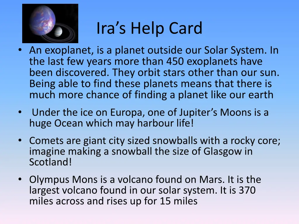 ira s help card
