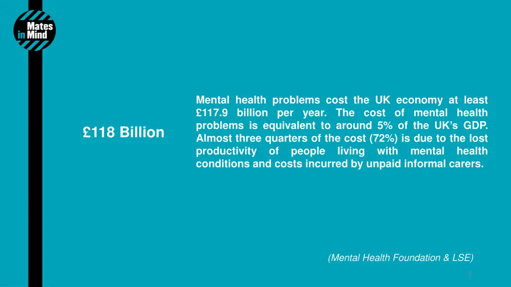 mental health problems cost the uk economy