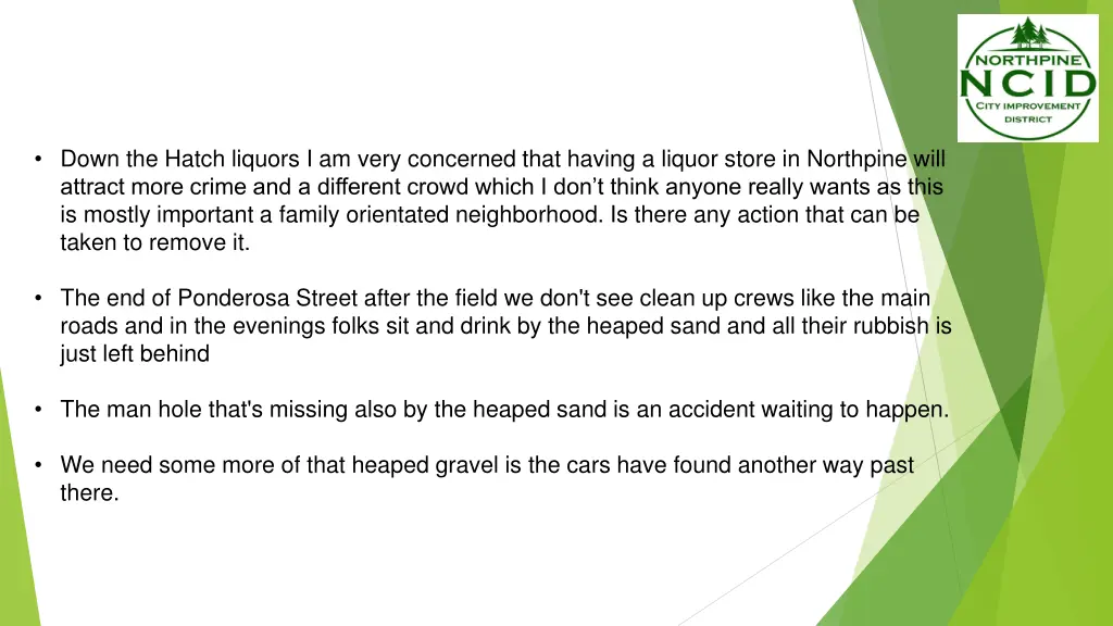 down the hatch liquors i am very concerned that