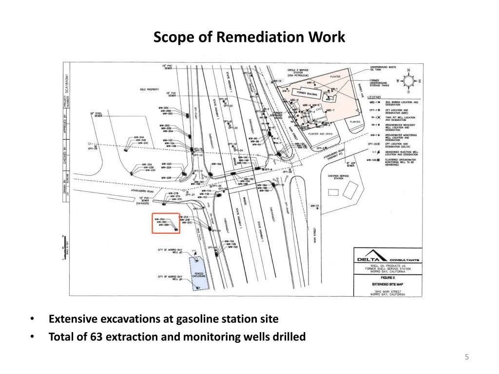 scope of remediation work