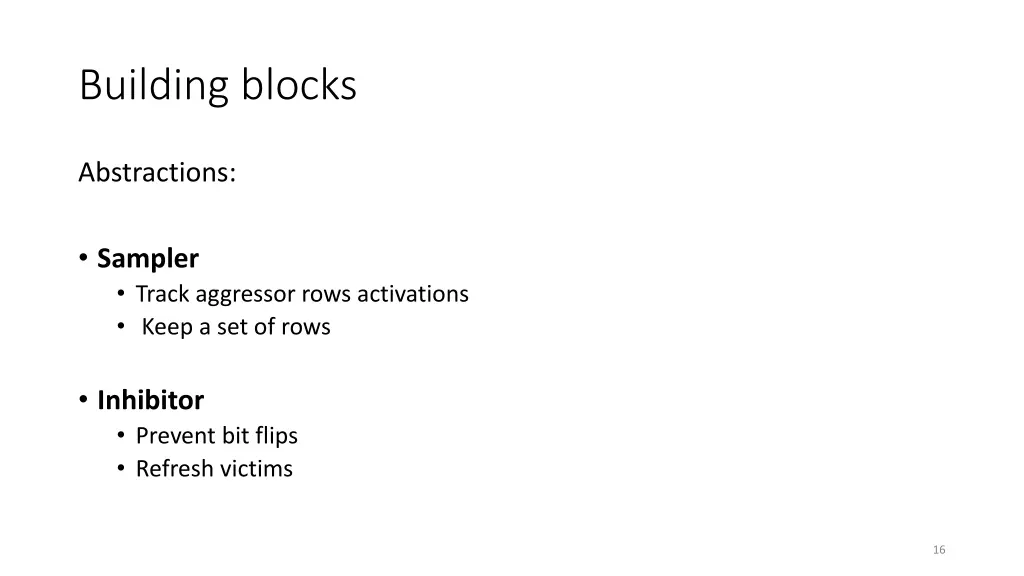building blocks
