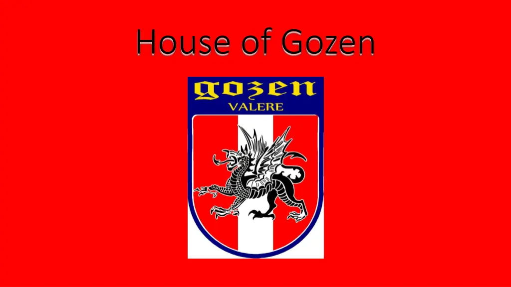 house of gozen