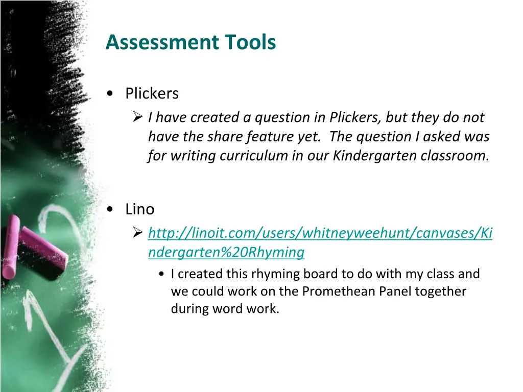 assessment tools