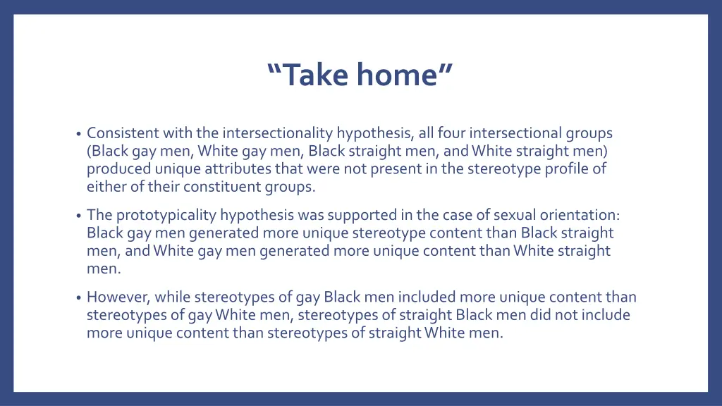 take home