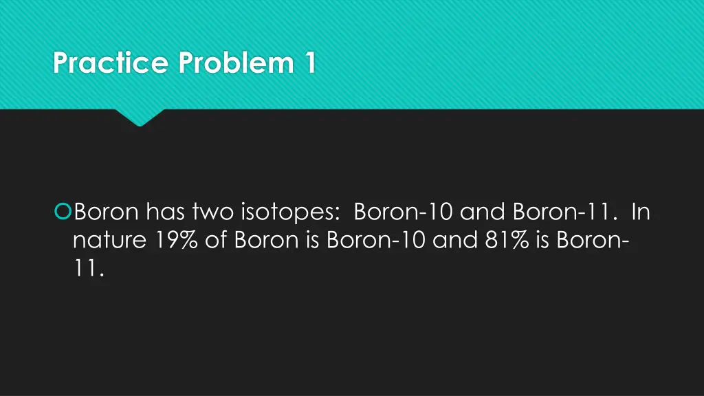 practice problem 1
