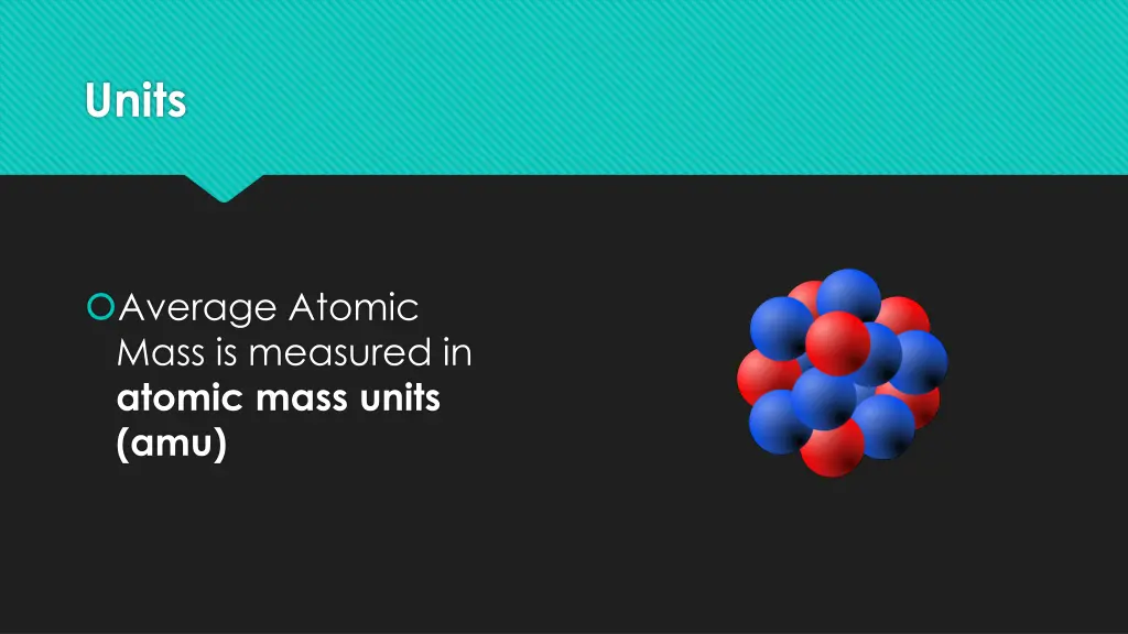 units