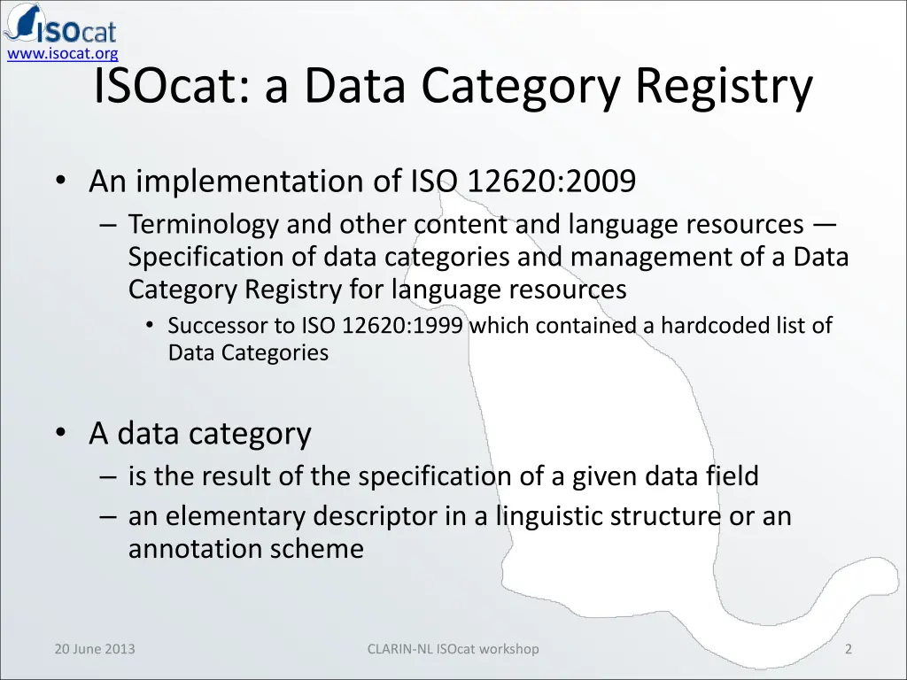 www isocat org 1