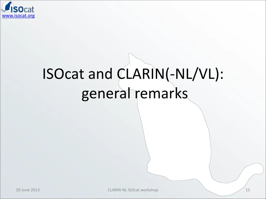 www isocat org 13