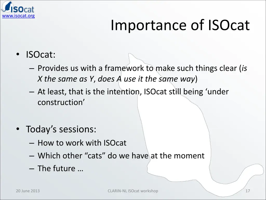 www isocat org 15