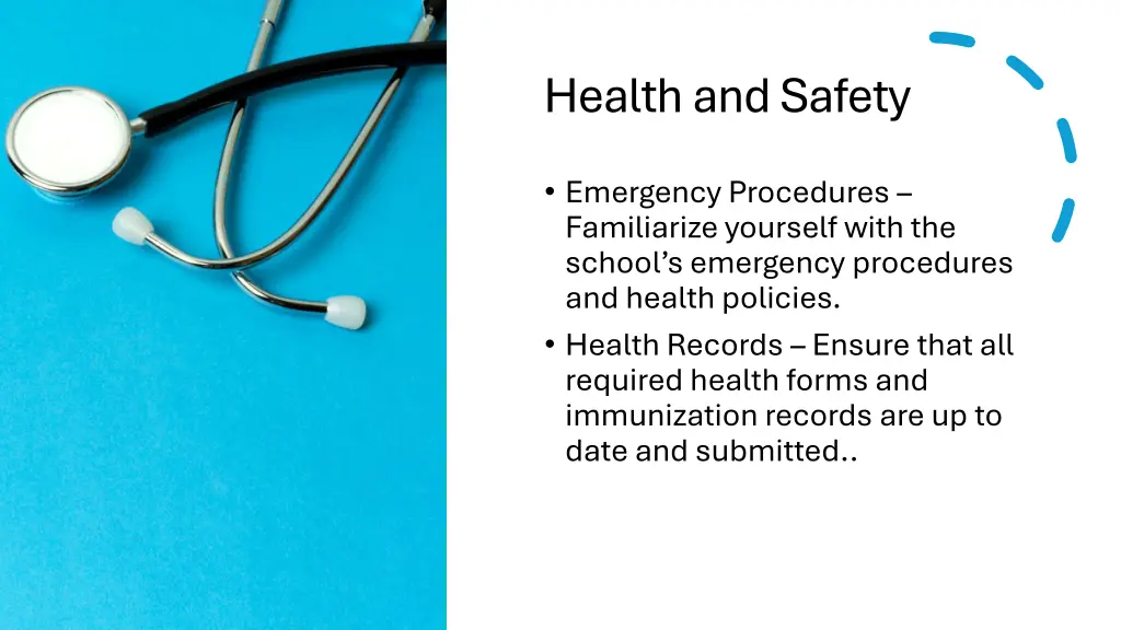 health and safety