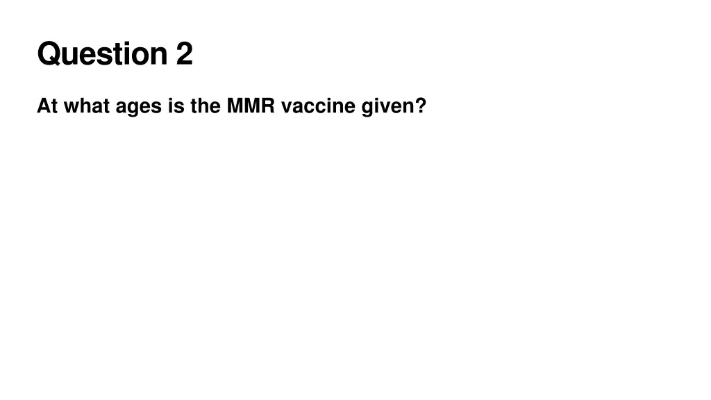 question 2