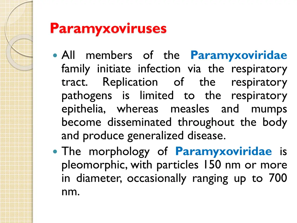 paramyxoviruses 1