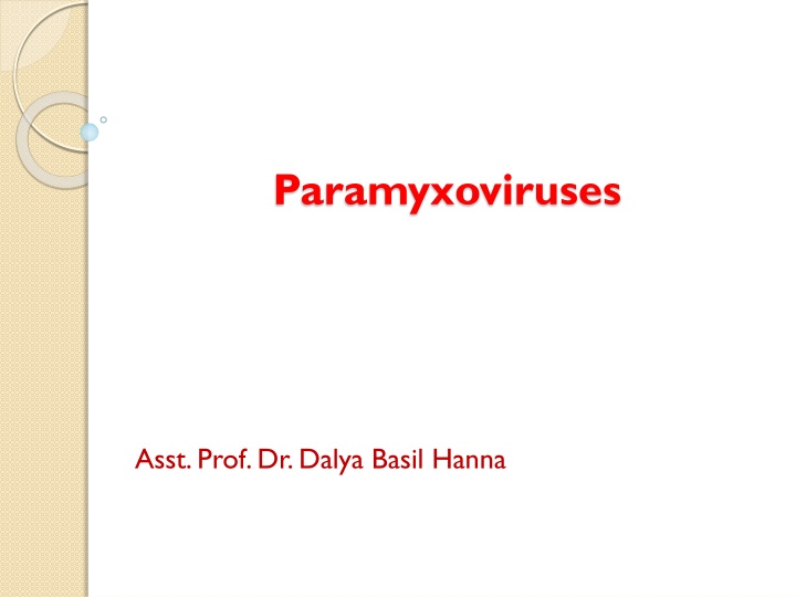 paramyxoviruses