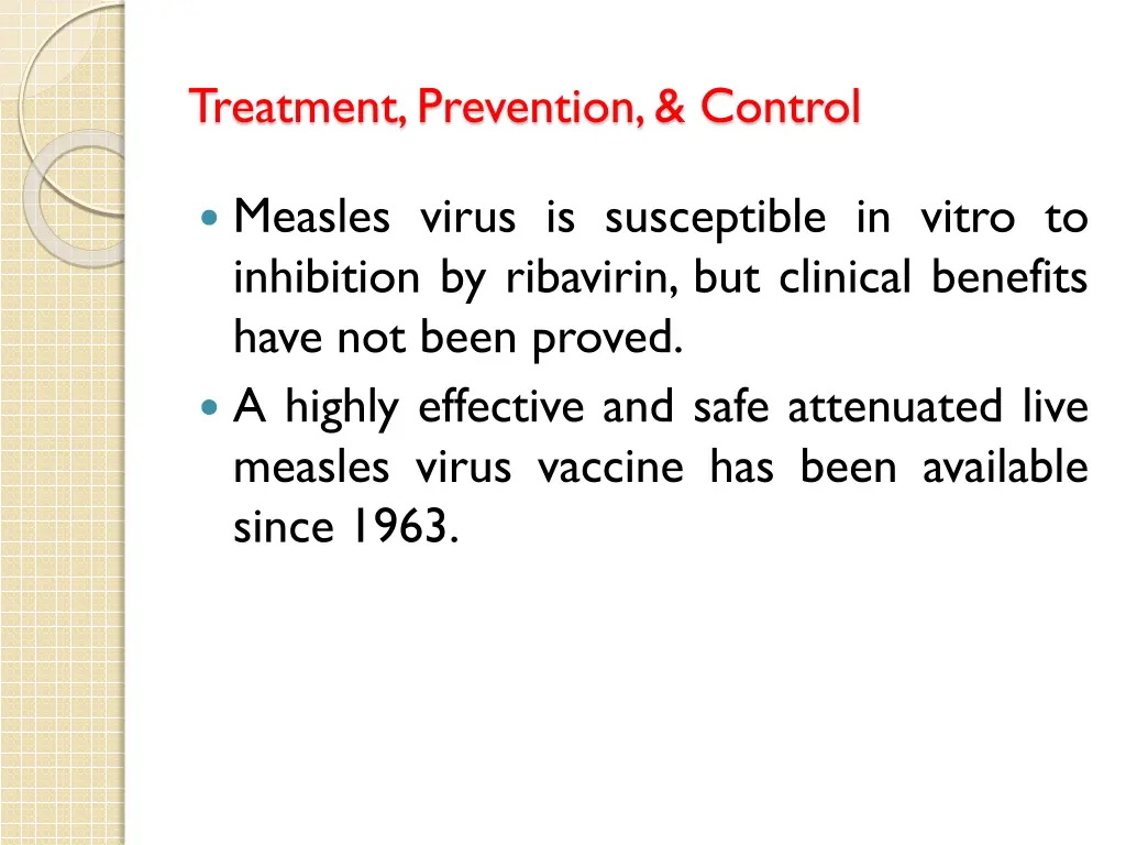 treatment prevention control