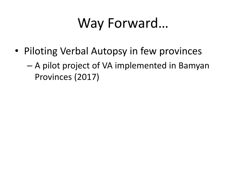 way forward 1