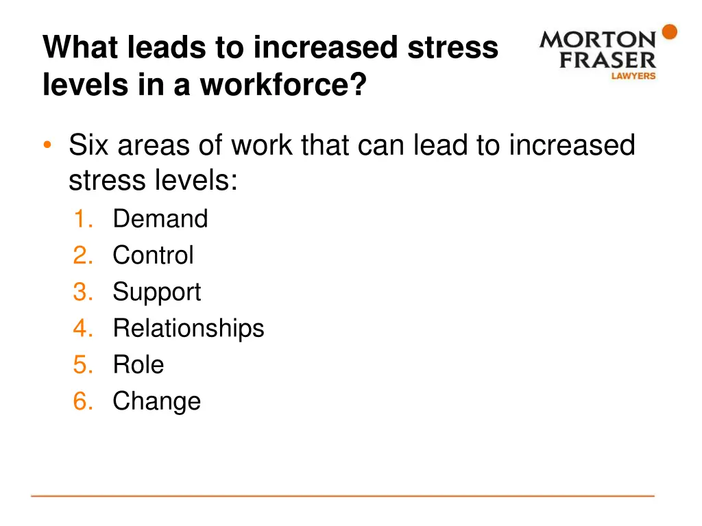 what leads to increased stress levels