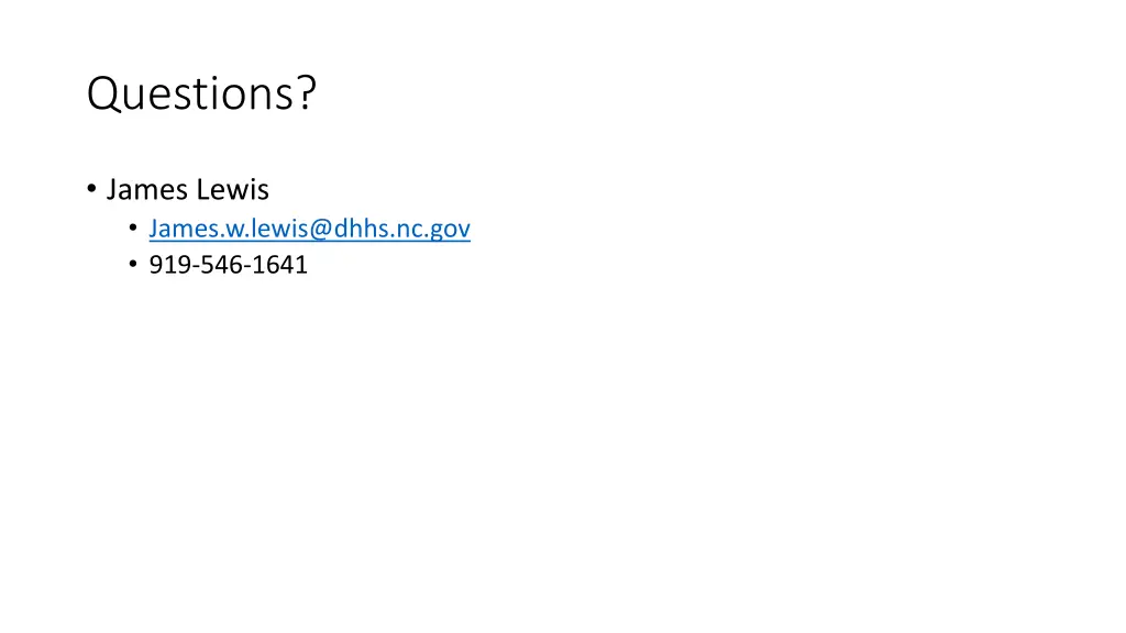 questions