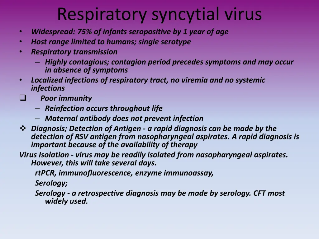 respiratory syncytial virus widespread