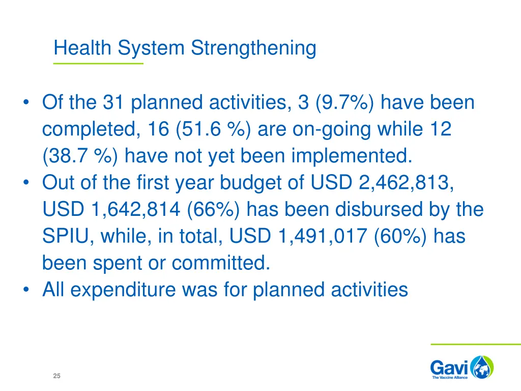 health system strengthening