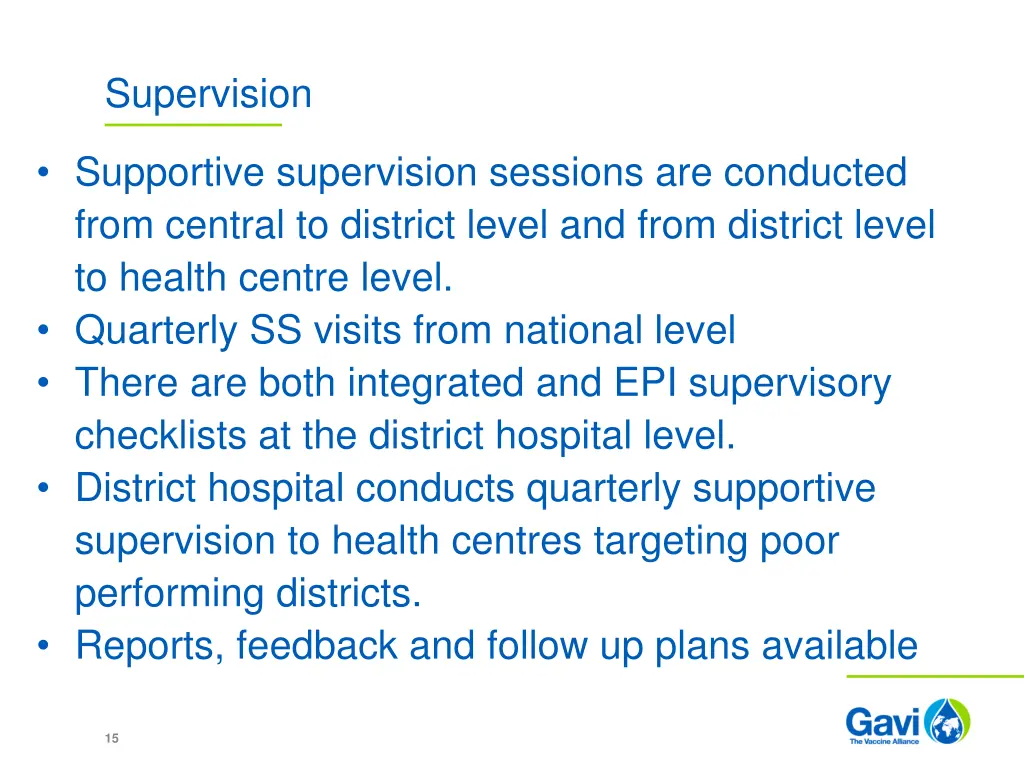 supervision