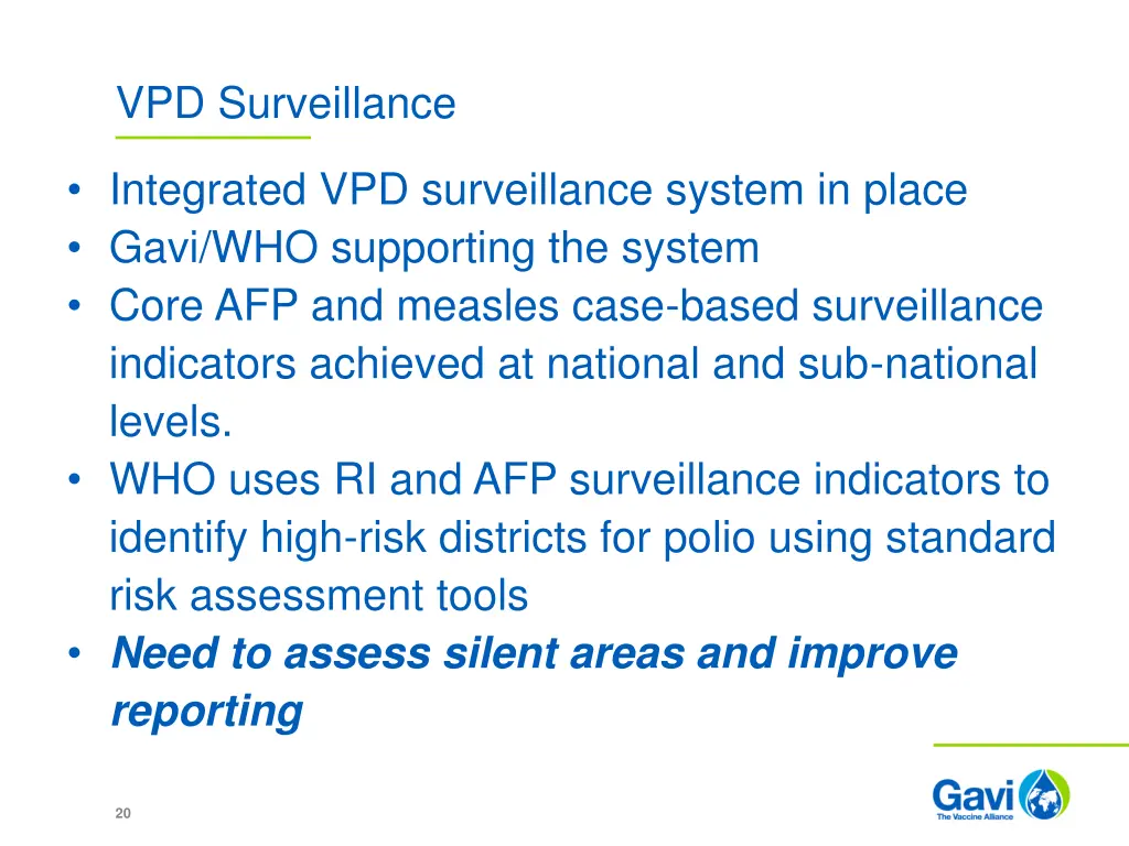 vpd surveillance