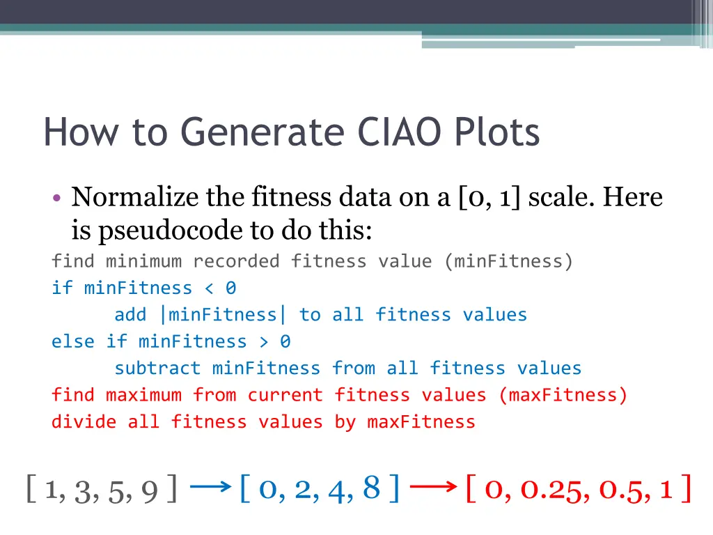 how to generate ciao plots 2