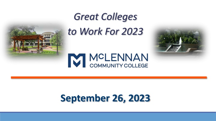 great colleges to work for 2023