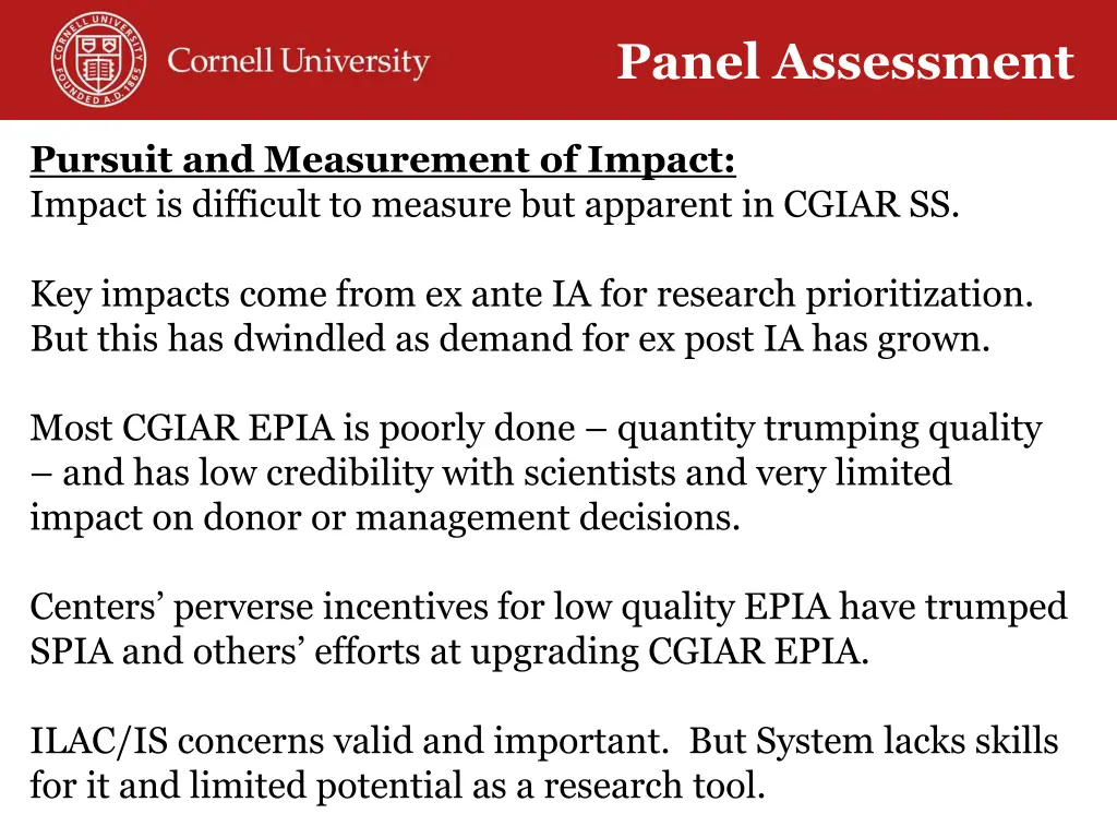 panel assessment 3