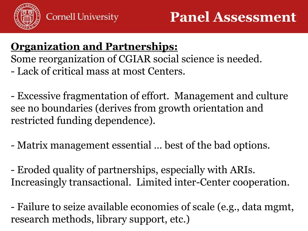 panel assessment 4
