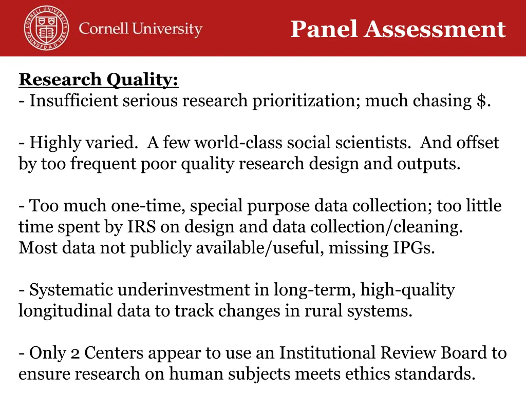 panel assessment 5