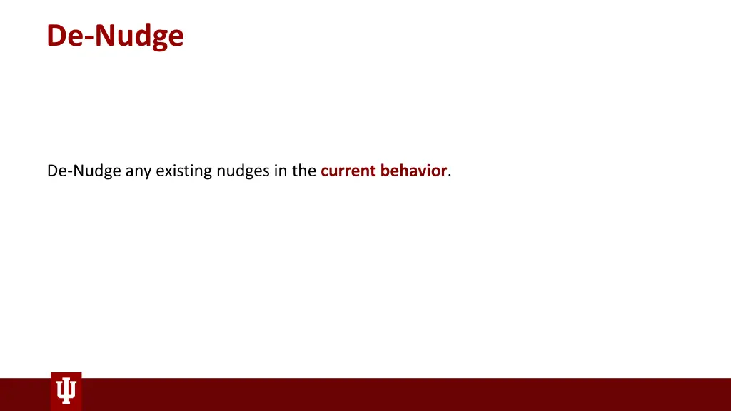 de nudge