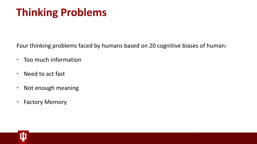 thinking problems