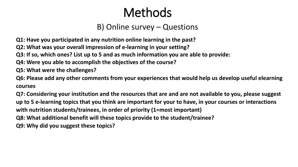 methods methods 2