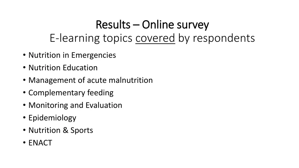 results results online survey online survey 1