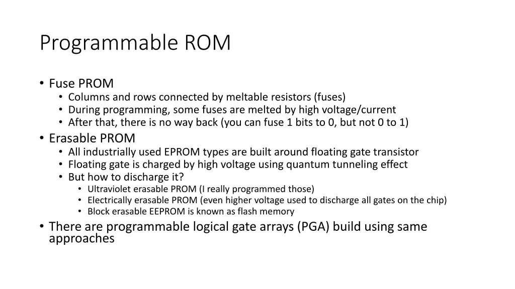 programmable rom
