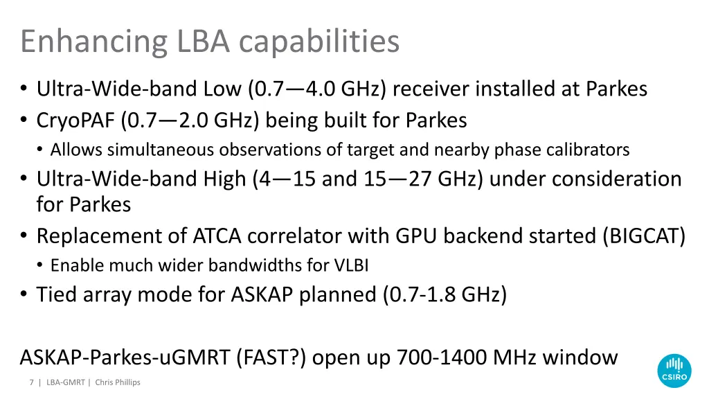 enhancing lba capabilities