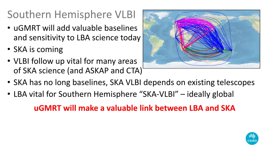 southern hemisphere vlbi