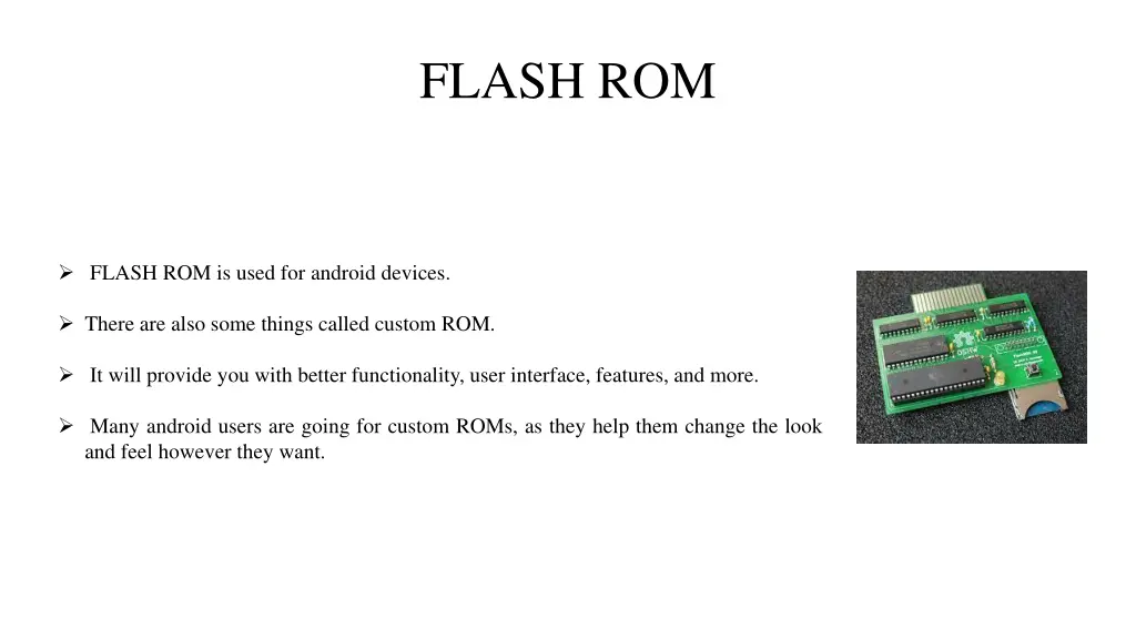 flash rom